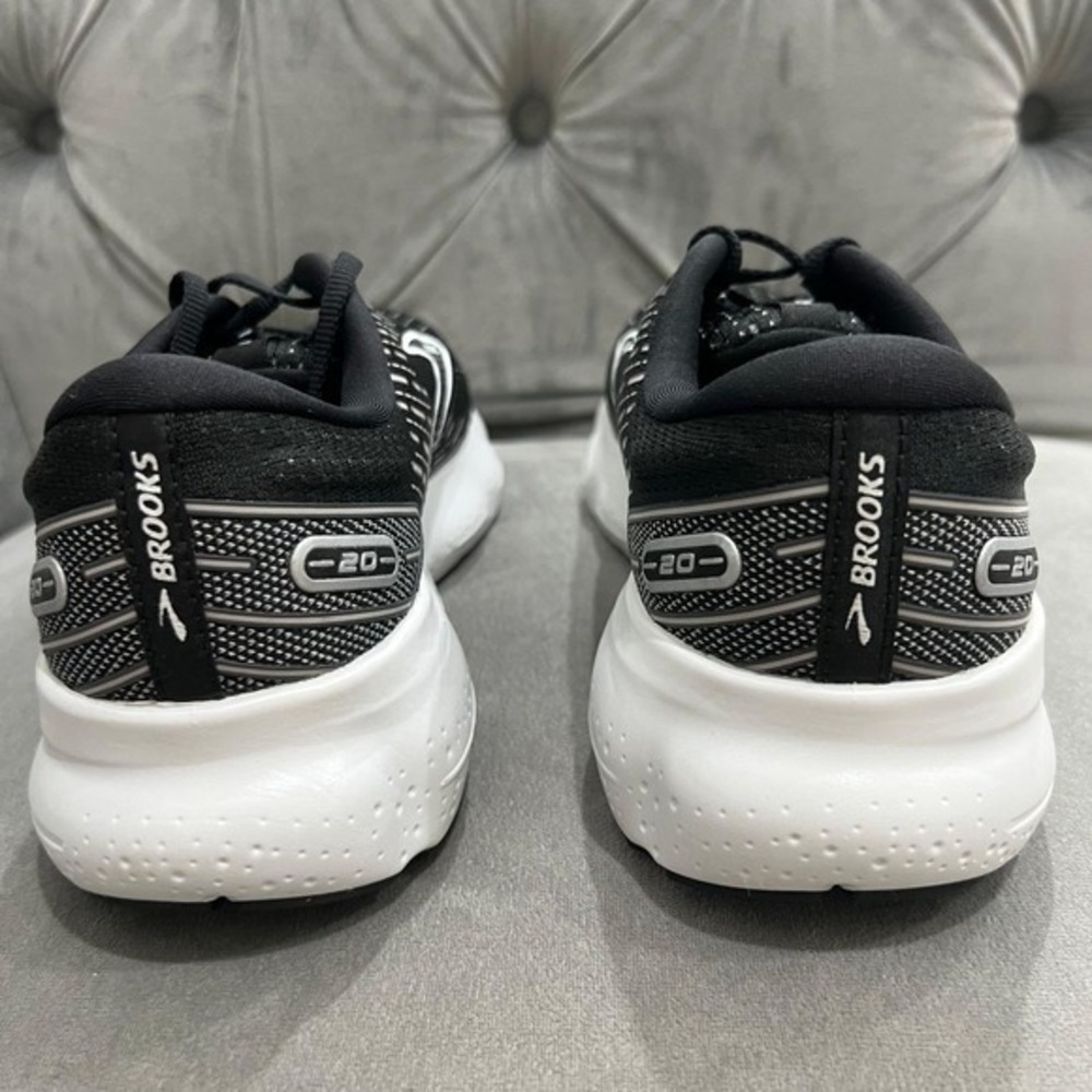 Brooks Glycerin 20 Running Shoes Athletic Sneaker Woman8W Black Gray 1203691D059 - Picture 4 of 11